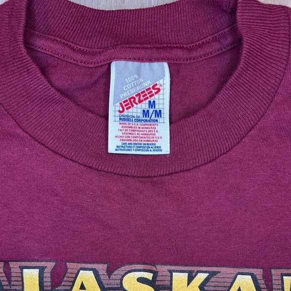 Vintage 90s Alaska's Iditarod t-shirt men's small - Picture 2 of 4